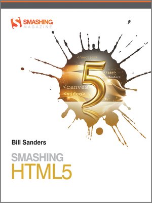 cover image of Smashing HTML5